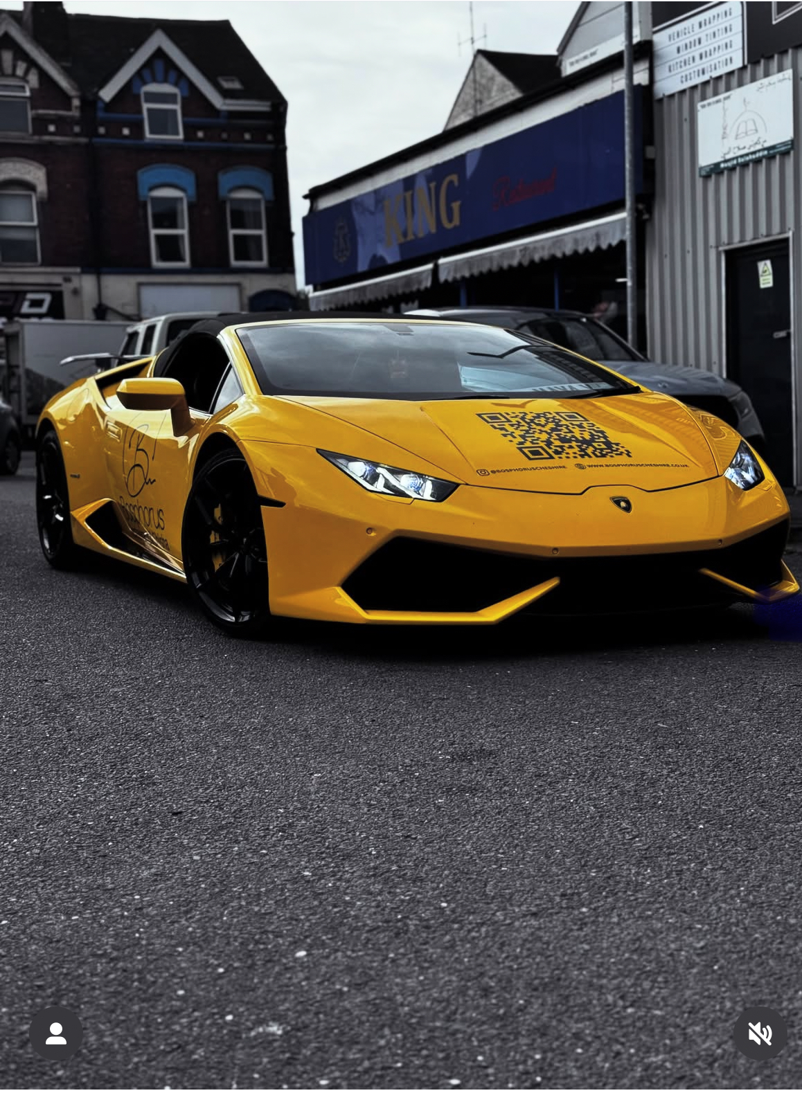 Bosphorus Lambo QR Wrap