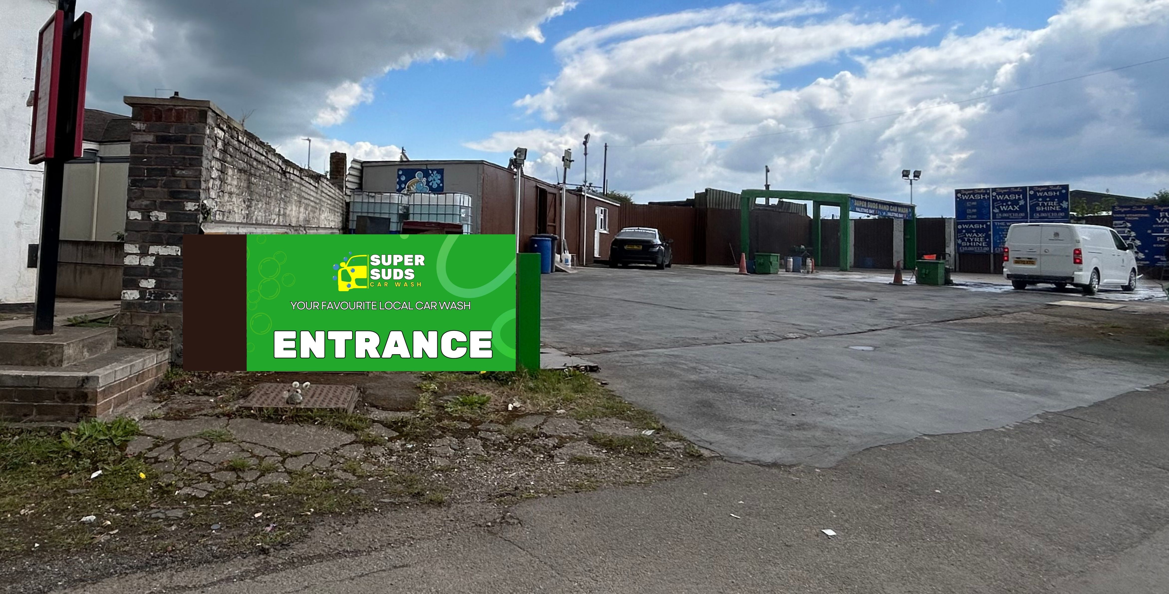 Super Suds Signage